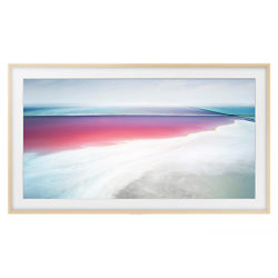 Customisable Frame Bezel for Samsung The Frame, 65 Beige Wood